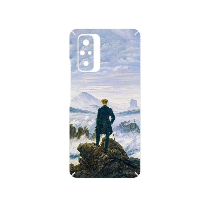 برچسب پوششی ماهوت مدل Wanderer above the Sea of Fog مناسب برای گوشی موبایل شیائومی Redmi Note 10 Pro Max