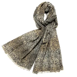 شال زنانه مدل موهر پلنگی کد F 1754