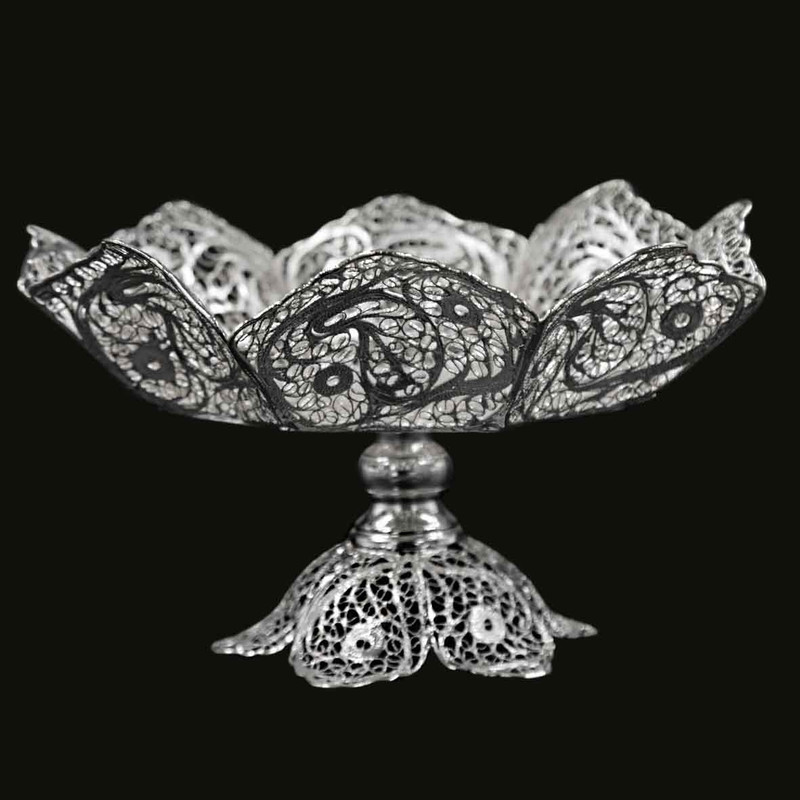 شیرینی خوری ملیله کاری کد 1040025