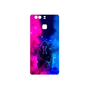 MAHOOT Smoke Rainbow Digital Art 2 Cover Sticker for Huawei P9