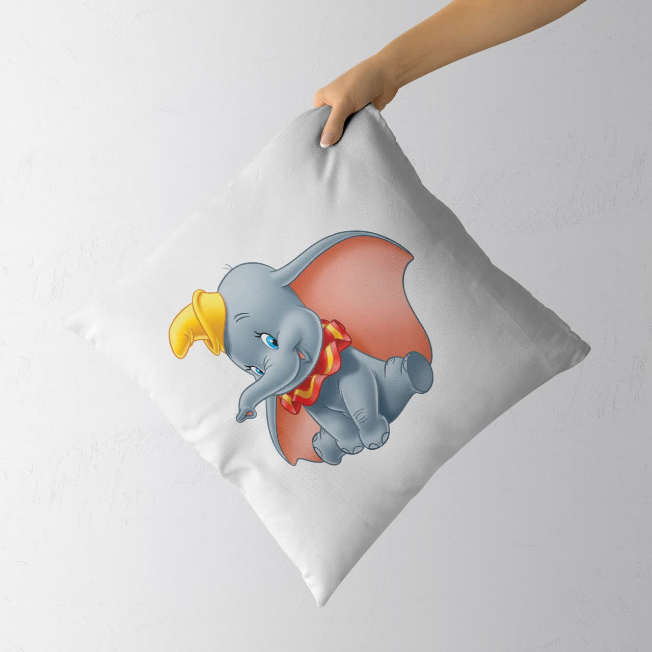 کاور کوسن کودک مدل فیل پرنده