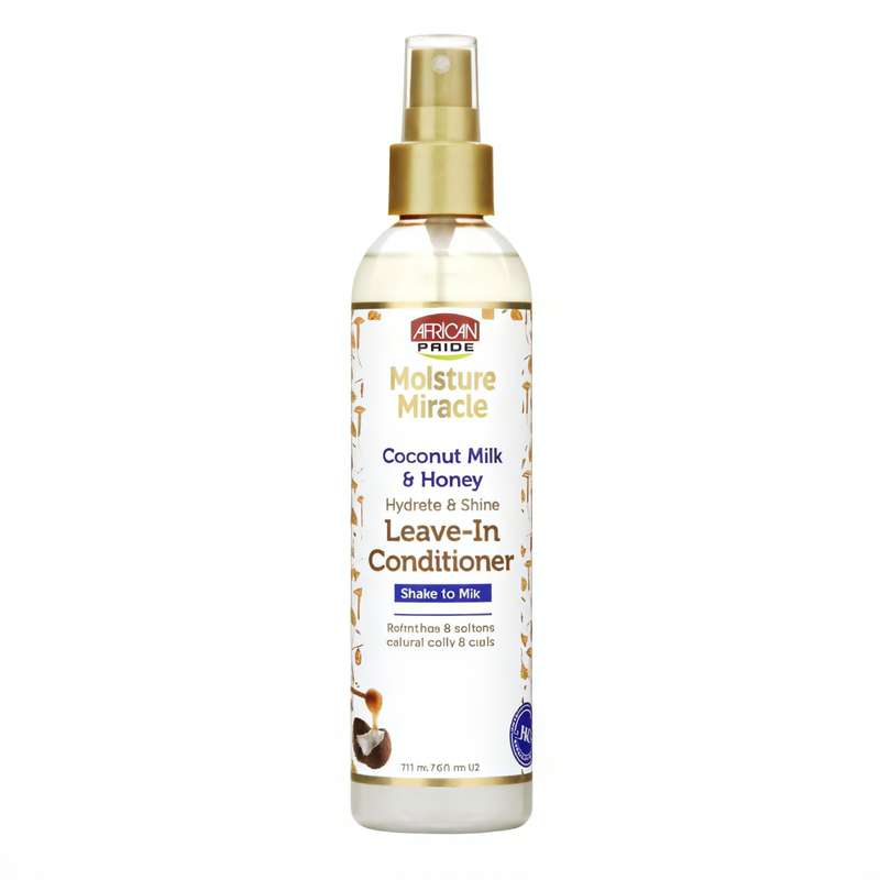 اسپری مو آفریکن پراید مدل Moisture Miracle حجم 237 میلی لیتر