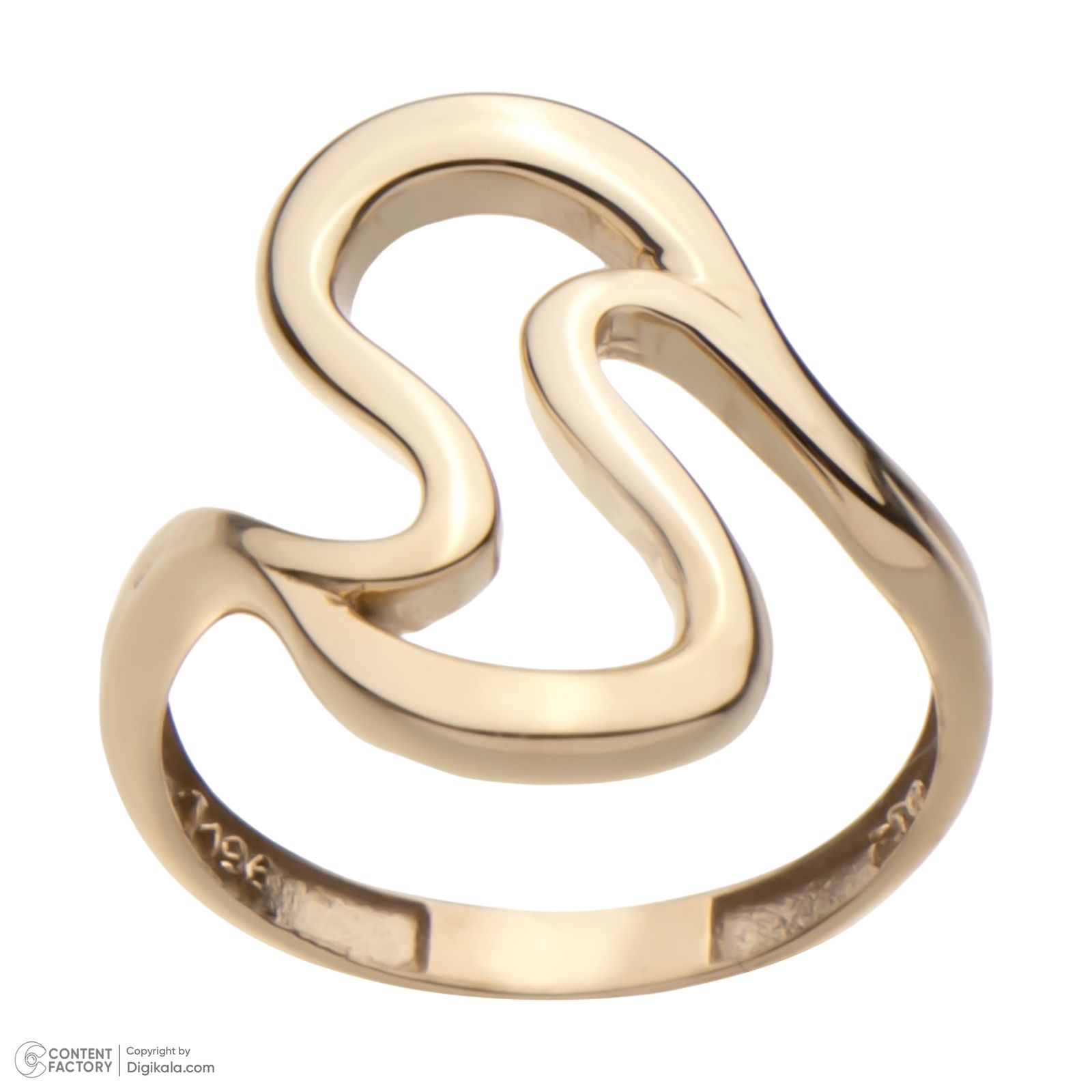 انگشتر طلا 18 عیار زنانه مایا ماهک مدل MR1290 سایز 53 - - 4