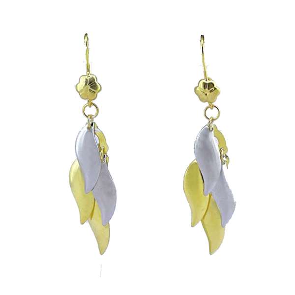 گوشواره نقره زنانه طرح رومانس کد 01