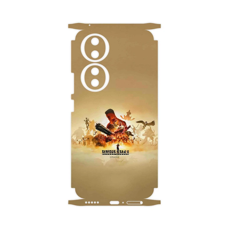 برچسب پوششی ماهوت مدل Serious Sam Game Series-FullSkin مناسب برای گوشی موبایل آنر 90