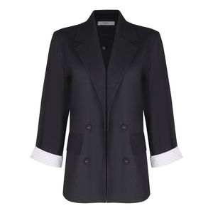 مانتو کتی زنانه نیزل مدل 579 رنگ مشکی