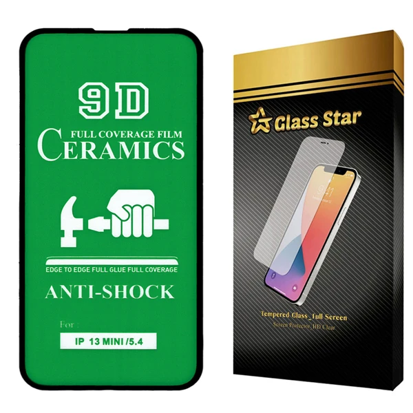  محافظ صفحه نمایش سرامیکی گلس استار مدل CRGA مناسب برای گوشی موبایل اپل iPhone 13 mini