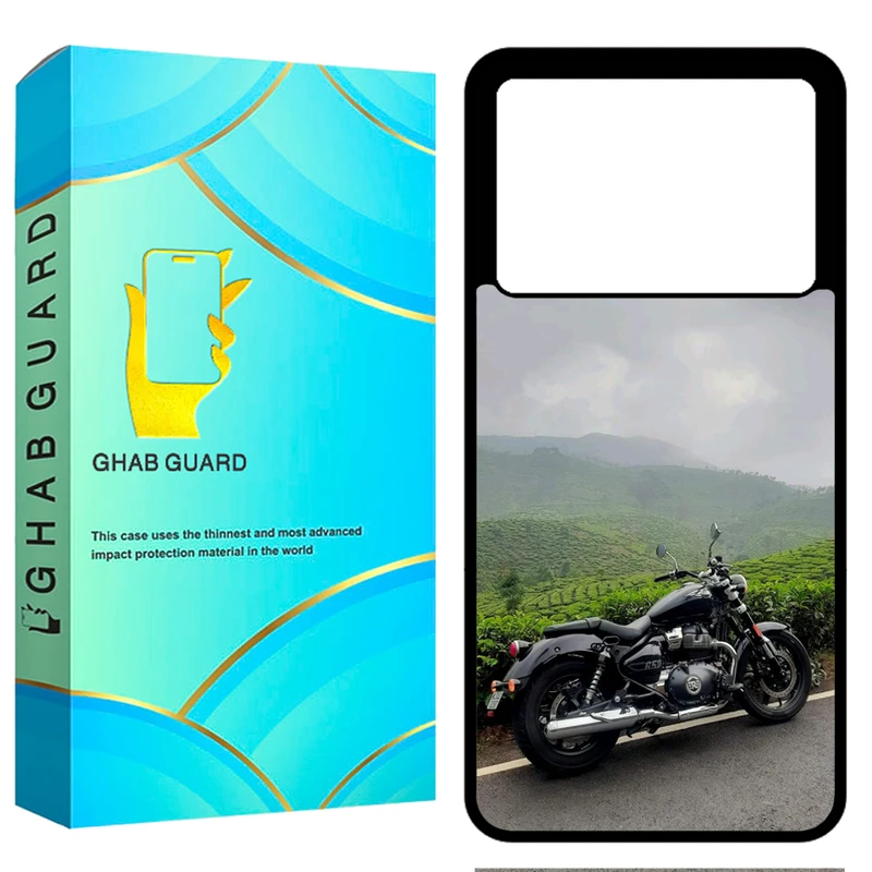 کاور قاب گارد طرح موتور مدل GCHPK70P مناسب برای گوشی موبایل شیائومی Redmi K70 Pro 5G / Poco X6 Pro