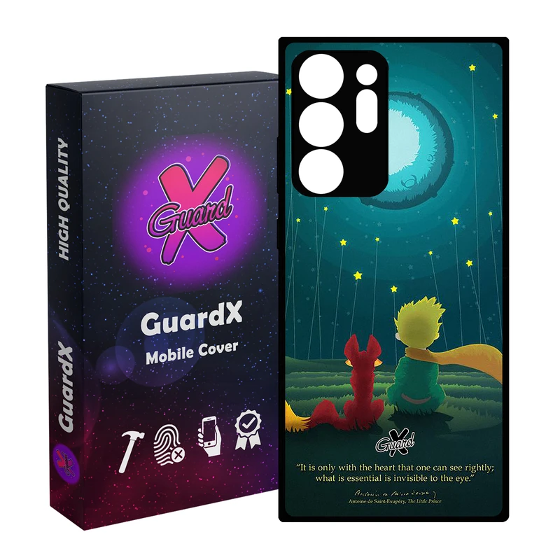 کاور گارد ایکس طرح Little Prince مدل Glass1000153 مناسب برای گوشی موبایل سامسونگ Galaxy Note 20 Ultra