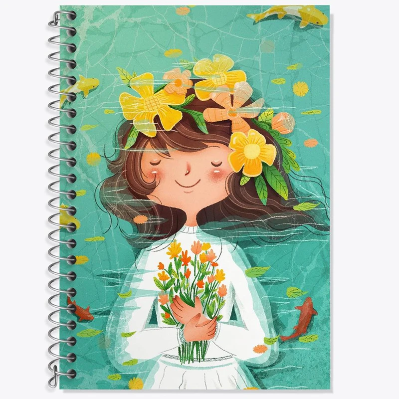 دفتر لغت 50 برگ خندالو مدل دخترانه کد 25632