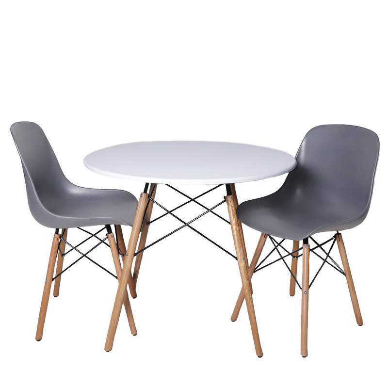 میز و صندلی ناهار خوری 2 نفره مدل مایا فایبر کد MF888