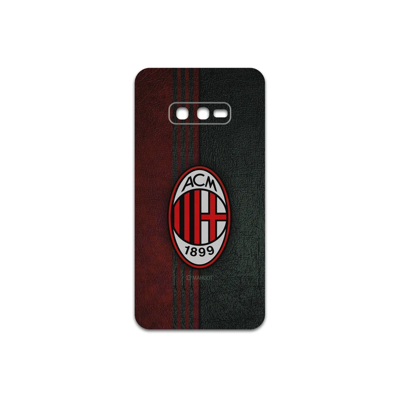برچسب پوششی ماهوت مدل AC-Milan-FC مناسب برای گوشی موبایل سامسونگ Galaxy S10e