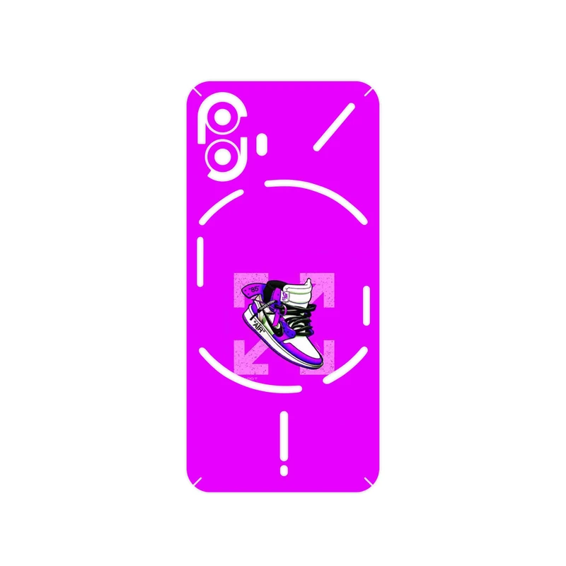 برچسب پوششی ماهوت مدل Nike Air Sneaker Digital Art مناسب برای گوشی موبایل ناتینگ Phone 2