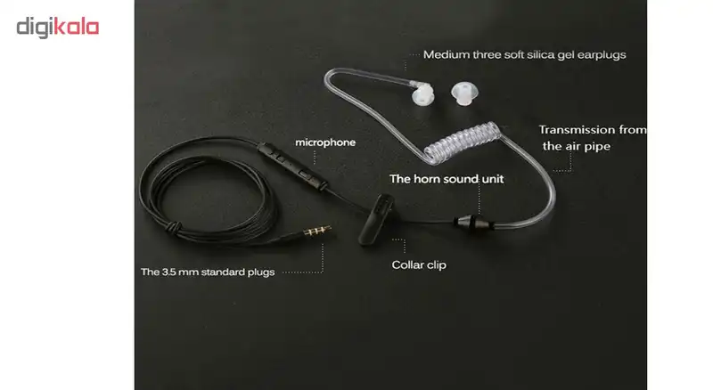 هدفون بادیگاردی لابرادو مدل Black and White