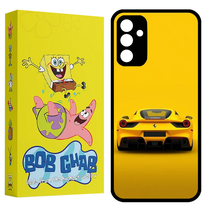 کاور باب قاب طرح ماشین مدل BCPA34 مناسب برای گوشی موبایل سامسونگ Galaxy A34 5G