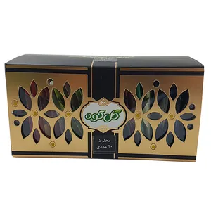 دمنوش مخلوط با 20 طعم گیاهی گلکوه بسته 20 عددی