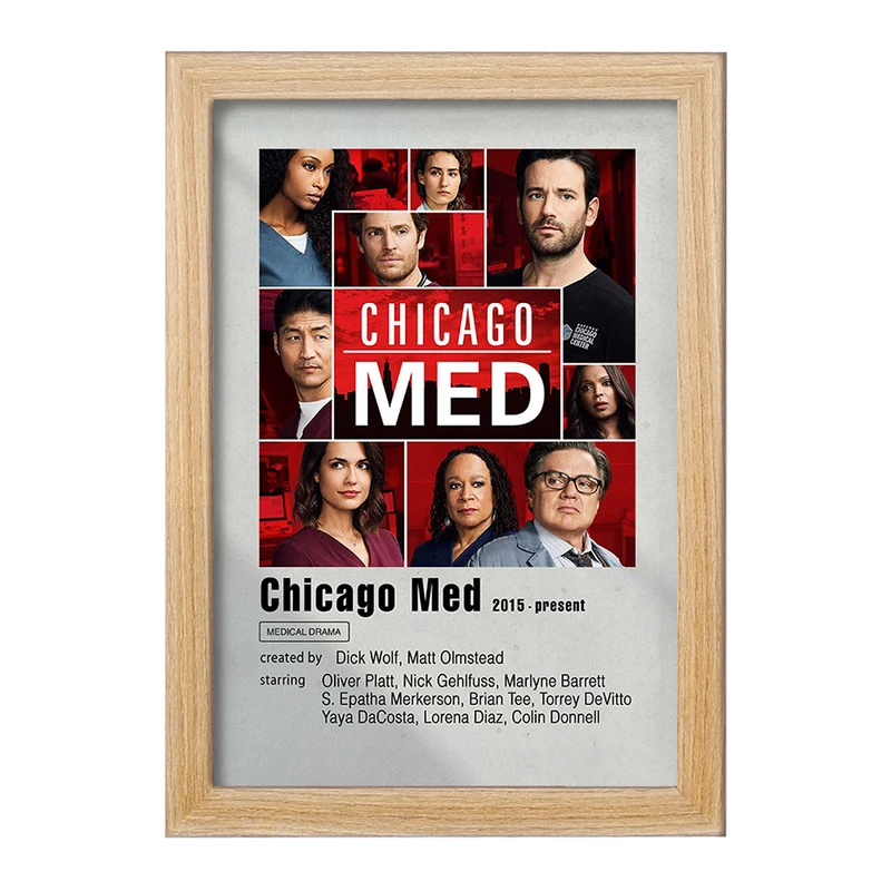 تابلو خندالو مدل بیمارستان شیکاگو (Chicago Med) کد F11290