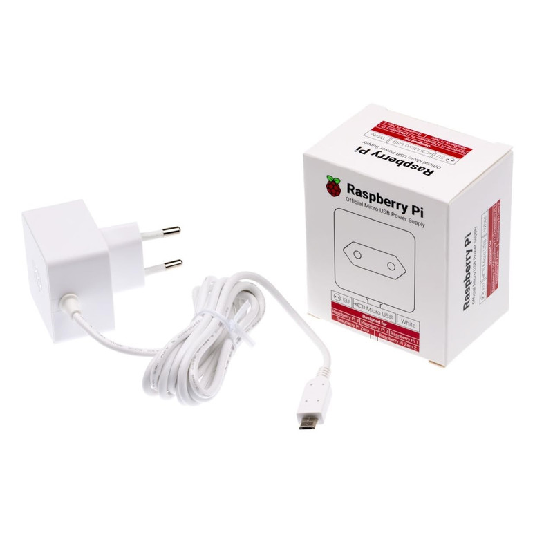 آداپتور 5 ولت 2.5 آمپر رزبری پای مدل Pi 12.5W Micro USB