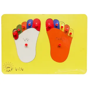 بازی فکری مدل چوب چین طرح پاها کد A6