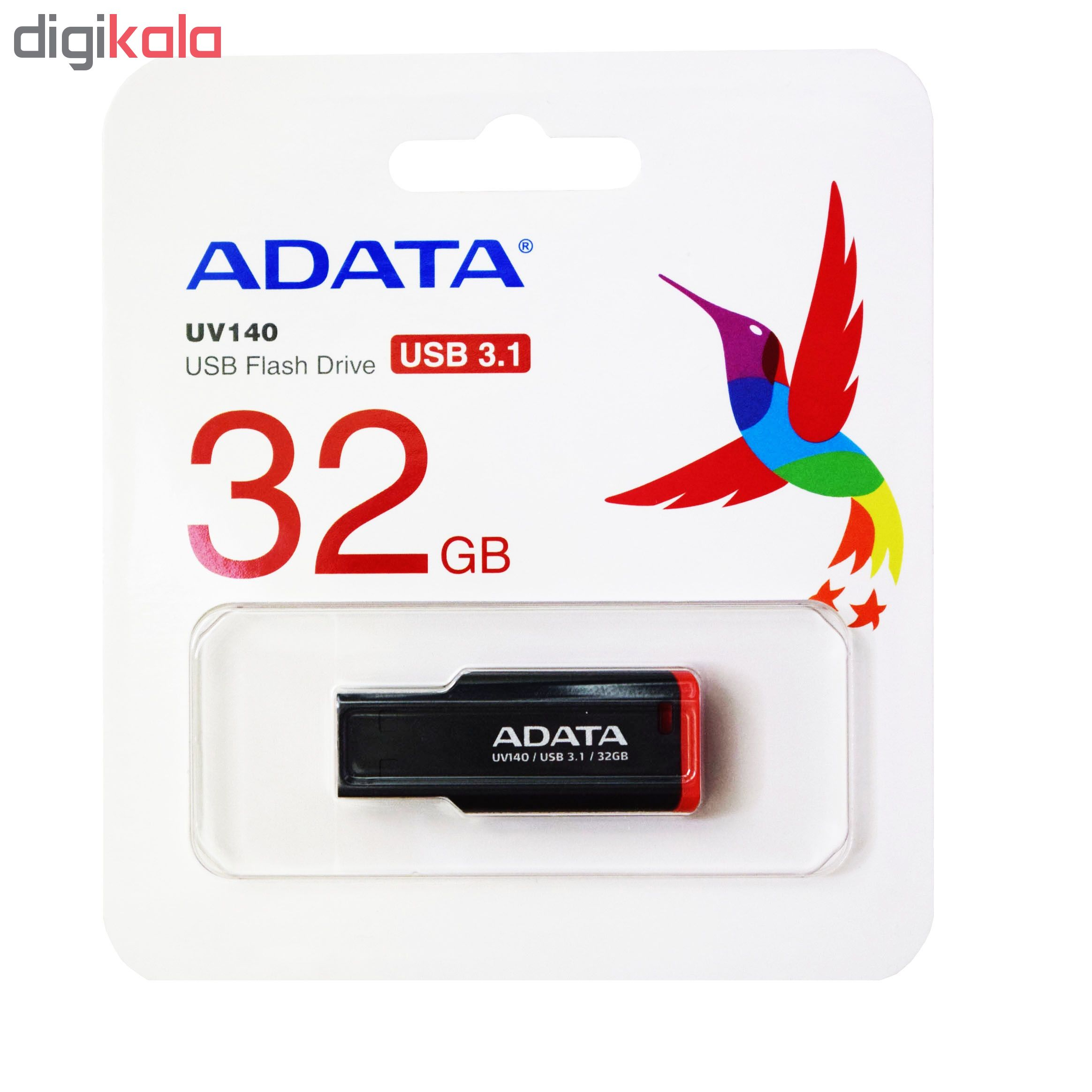 فلش مموری ای دیتا مدل UV 140 ظرفیت 32 گیگابایت
