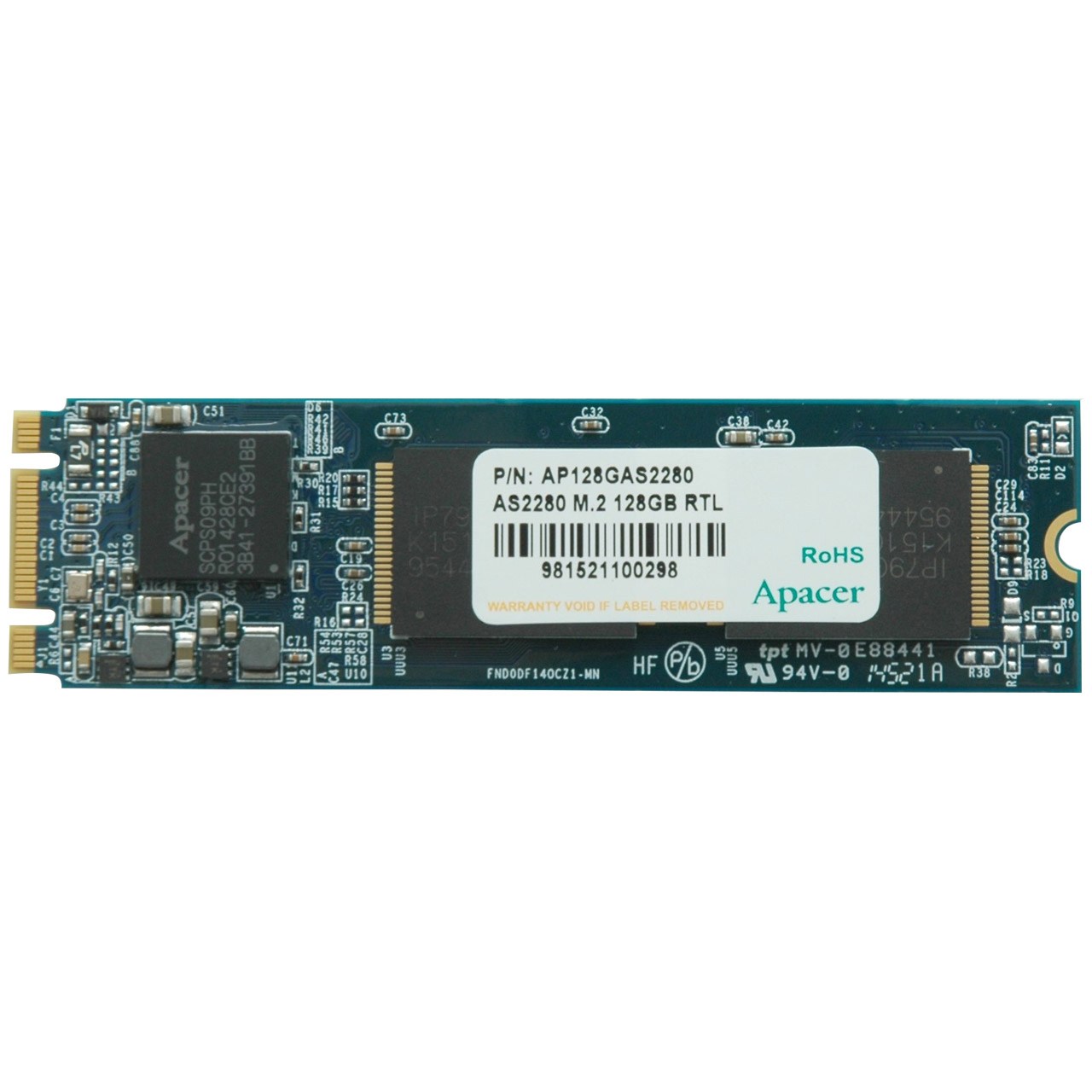 حافظه SSD سایز M.2 2280 اپیسر مدل AS2280 ظرفیت 128 گیگابایت