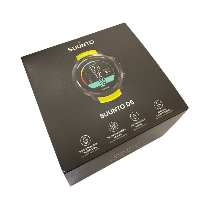 ساعت هوشمند 53 میلی متری سونتو D5 مدل SS050191000 با بند سلیکونی به همراه دستگاه Tank POD