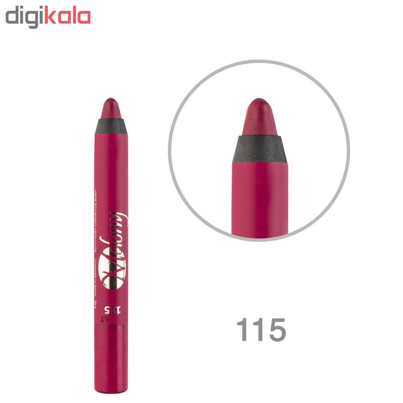 رژ لب مدادی ملونی مدل Crazy Cool شماره 115