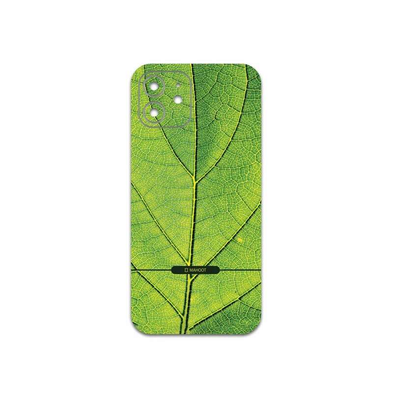 برچسب پوششی ماهوت مدل Leaf-Texture مناسب برای گوشی موبایل اپل iPhone 12