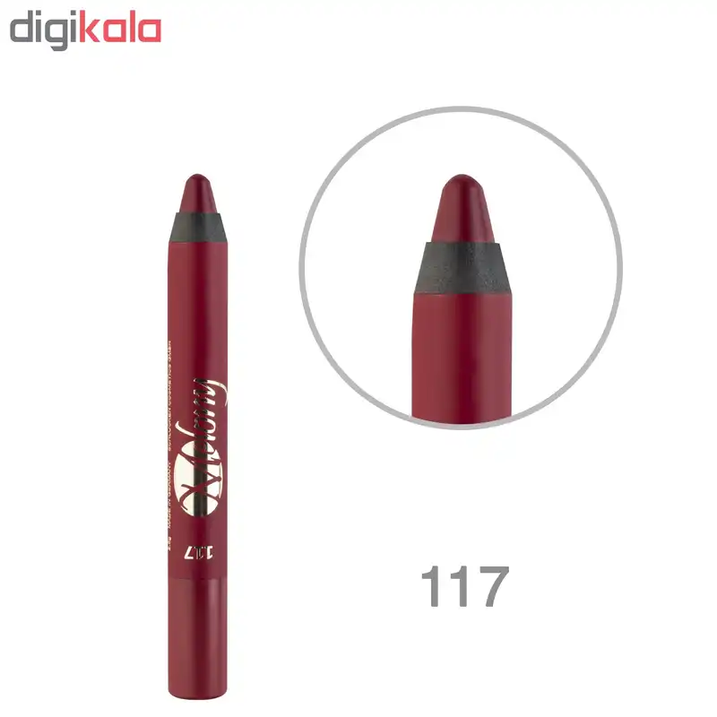 رژ لب مدادی ملونی مدل Crazy Cool شماره 117