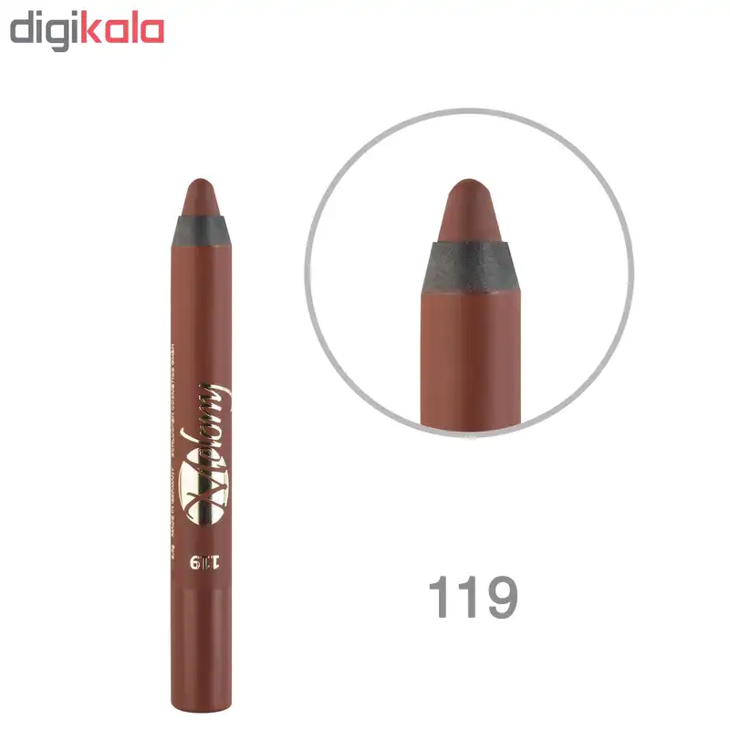 رژ لب مدادی ملونی مدل Crazy Cool شماره 119
