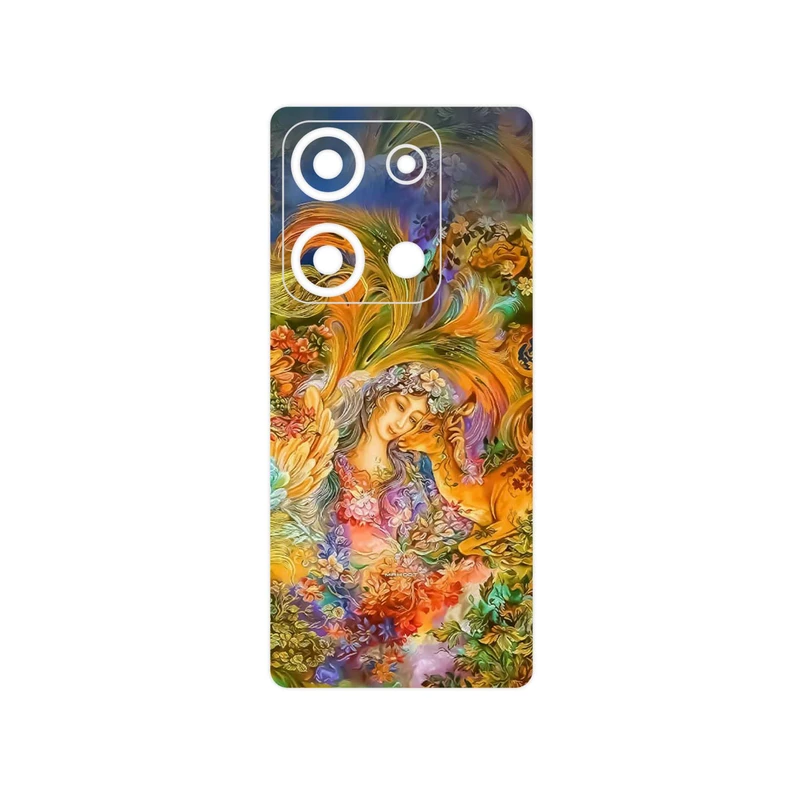 برچسب پوششی ماهوت مدل Persian miniature 3 مناسب برای گوشی موبایل شیائومی Redmi Note 14S