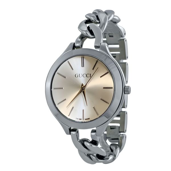 ساعت مچی عقربه‌ای کوارتز زنانه مدل زنجیری کد 102