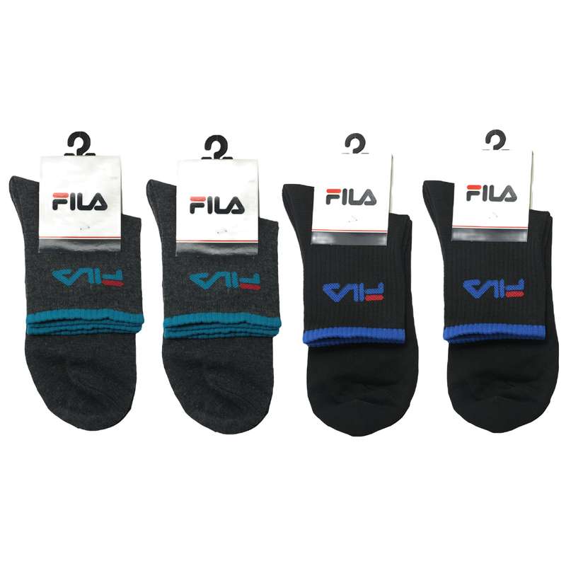 جوراب مدل نیم ساق نخی بسته 4 عددی