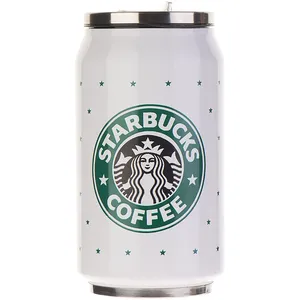 قمقمه استارباکس مدل Vacuum Flask 350 Ml ظرفیت 0.350 لیتر