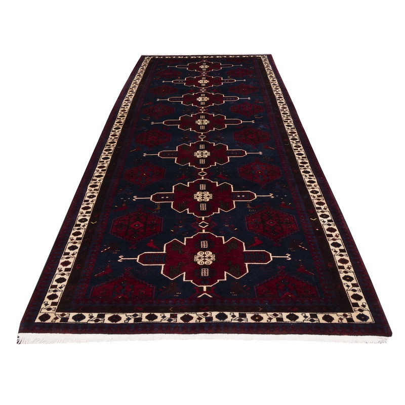 فرش دستباف کناره طول چهار متر سی پرشیا کد 130468