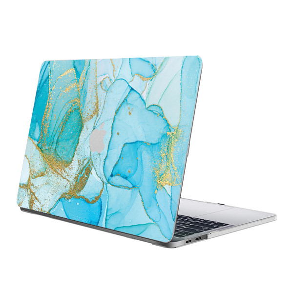 برچسب تزئینی مدل  MARBLE کد M96 مناسب برای مک بوک پرو 15 اینچ