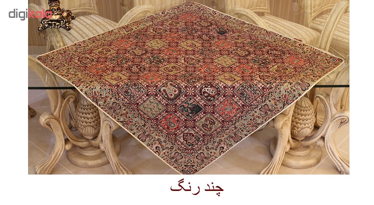 cashmere tablecloth, Bakhtiary Model