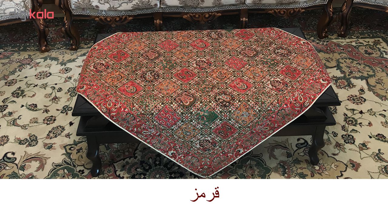 cashmere tablecloth, Bakhtiary Model