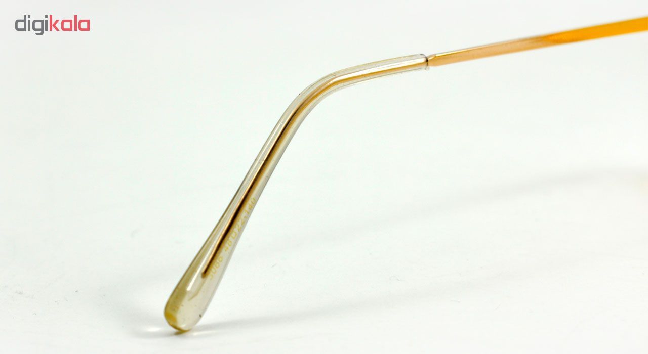 عینک آفتابی مدل Round Metal Yellow -  - 7