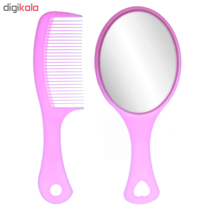 ست آیینه و شانه طرح کیتی مدل 2091