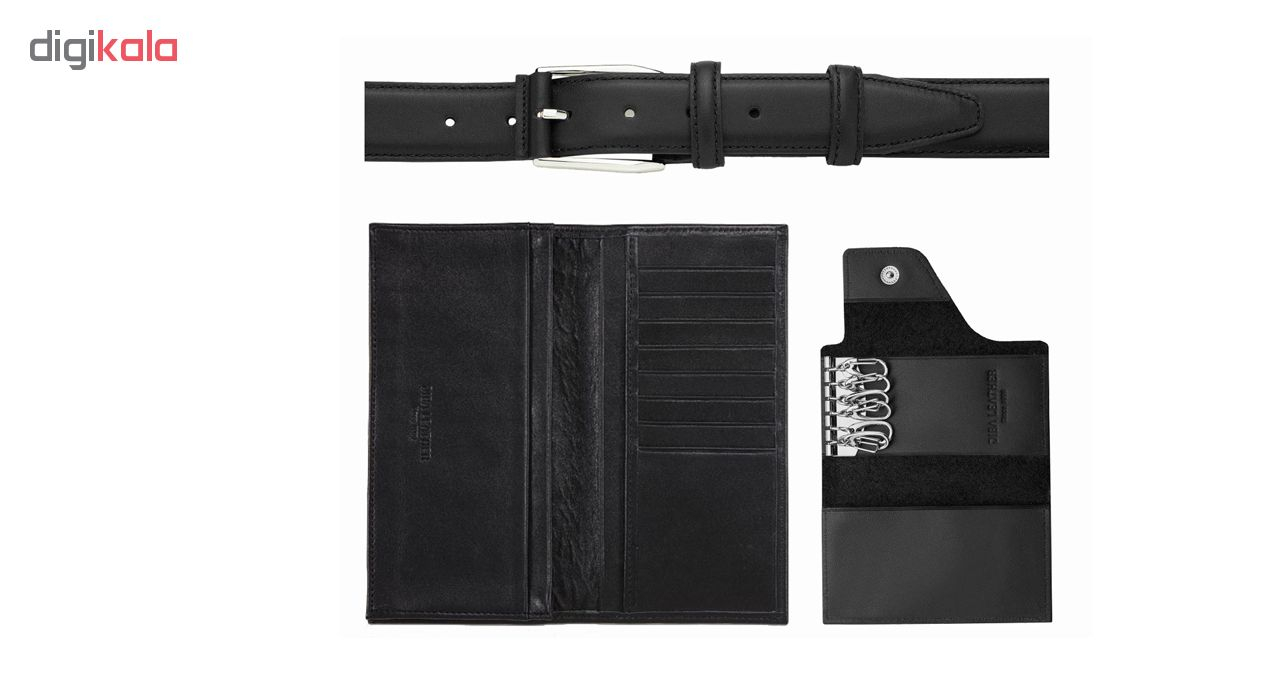 ست هدیه چرم دیبا کد LS1 مشکی