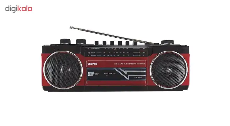 رادیو ضبط و اسپیکر جیپاس مدل GCR13011
