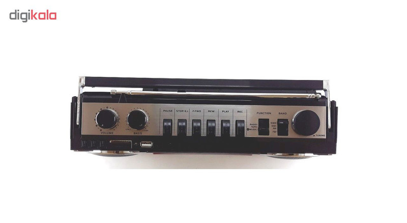 رادیو ضبط و اسپیکر جیپاس مدل GCR13011