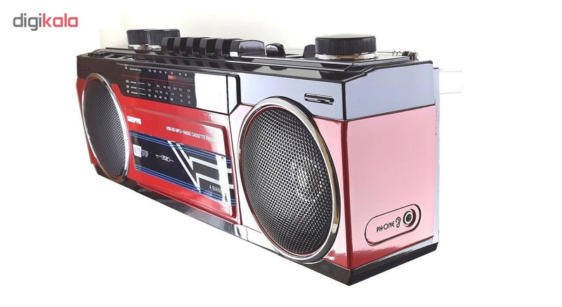 رادیو ضبط و اسپیکر جیپاس مدل GCR13011