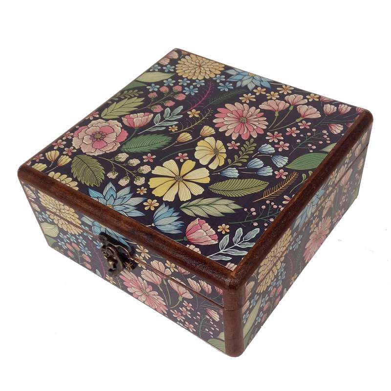 جعبه هدیه چوبی مدل J1515162