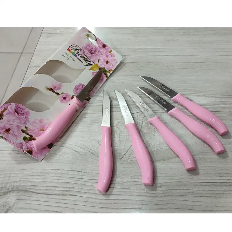 کارد میوه خوری کد 0066 بسته 6 عددی