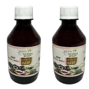 عرق 12 گیاه اصلاح مزاج تیزنوش - 500 میلی لیتر بسته 2 عددی