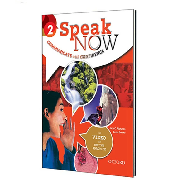 کتاب SPEAK NOW 2 اثر David Bohlke and Jack C. Richards انتشارات OXFORD