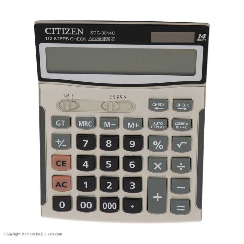 ماشین حساب سیتیزن مدل SDC-3814C