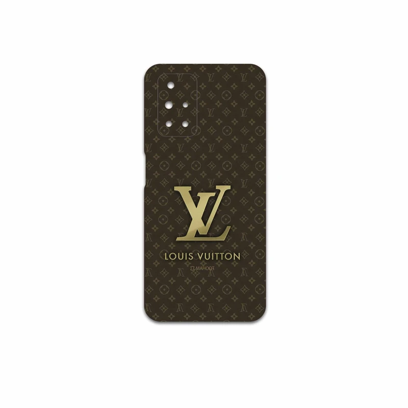 برچسب پوششی ماهوت مدل LOUIS-VUITTON-Logo مناسب برای گوشی موبایل شیائومی Redmi 10